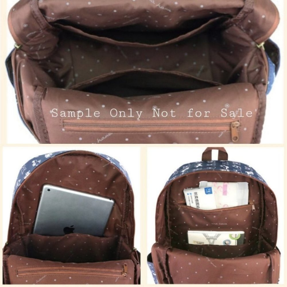 Waterproof Corgi Coffee Large Backpack for School Work - Picture 2 of 8